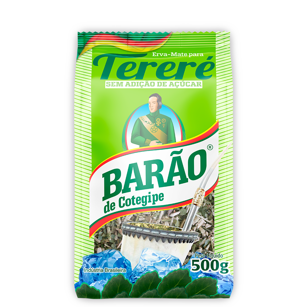 ERVA MATE TERERÉ BARÃO TRADICIONAL 500 gr.